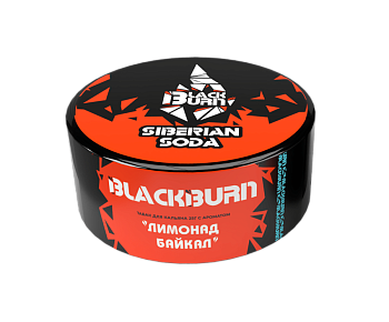 Табак Burn Black, 25гр "Siberian Soda / Лимонад "Байкал"