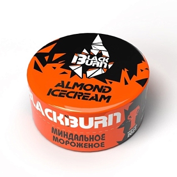 Табак Burn Black, 25гр "Almond Icecream / Сливочное миндальное мороженое"